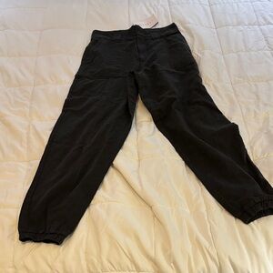 Nazeerah Nile Silt linen and cotton Trousers